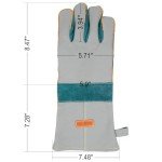 Heat Resistant Welding Gloves for Outdoor Safety