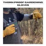 Heavy Duty Cowhide Leather Fencing Gloves - Large