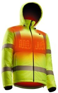 Battery-Powered Heated Hi-Vis Safety Jacket for Men
