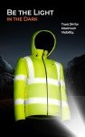 Battery-Powered Heated Hi-Vis Safety Jacket for Men