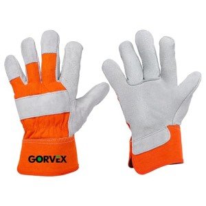 Heavy-Duty Leather Work Gloves for Tough Jobs