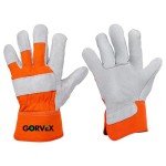 Heavy-Duty Leather Work Gloves for Tough Jobs