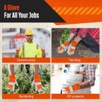 Heavy-Duty Leather Work Gloves for Tough Jobs