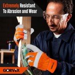 Heavy-Duty Leather Work Gloves for Tough Jobs
