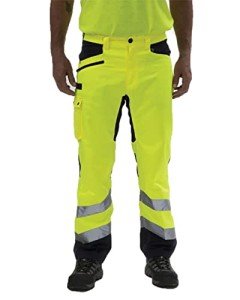 CAT Men's Hi-Vis Operator Trousers - 40W x 34L