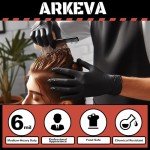 Black Nitrile Disposable Gloves - 6 Mil Safety