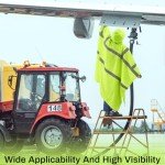 High Visibility Waterproof Rain Poncho with Pocket