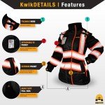 Women's Hi-Vis Reflective Safety Bomber Jacket