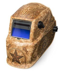 Lincoln Electric Brown Ratchet Plastic Welding Helmet