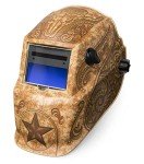 Lincoln Electric Brown Ratchet Plastic Welding Helmet