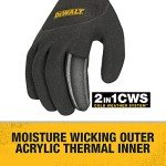Dewalt Thermal Insulated Grip Gloves - Large