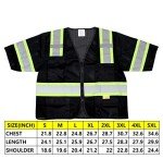 High Visibility Mesh Safety Vest with Pockets