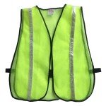 High Visibility Safety Vests - 10 Pack Neon Yellow