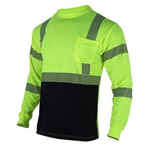 High Visibility Reflective Long Sleeve Safety Shirts