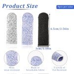 24 Pack Reusable Finger Guards for Cutting and Crafts
