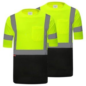 High Visibility Reflective Safety Shirts for Men