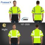 High Visibility Reflective Safety Shirts for Men