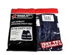 Blue Safety Vest with Reflective Stripe – MCR Safety