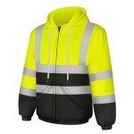 Hi-Vis Reflective Hoodie for Men & Women, XL