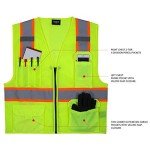 High Visibility Reflective Safety Vest for Men