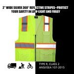 High Visibility Reflective Safety Vest for Men