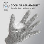 Cut Resistant Gloves for Outdoor Safety - 1 Pair