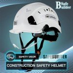 Lightweight Adjustable Safety Helmet with Visor