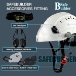Lightweight Adjustable Safety Helmet with Visor