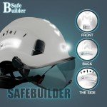 Lightweight Adjustable Safety Helmet with Visor