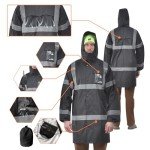 Hi-Vis Waterproof Rain Gear for Men & Women