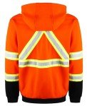 High Visibility Flame Resistant Hooded Sweatshirt