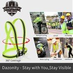 High Visibility Safety Vest - 10 Pack (Yellow)