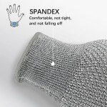 Cut Resistant Gloves for Outdoor Safety - 1 Pair