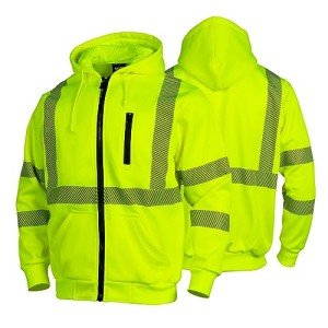 High Visibility Reflective Hoodie for Men