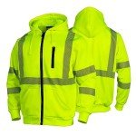 High Visibility Reflective Hoodie for Men