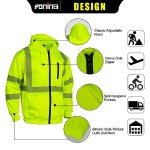 High Visibility Reflective Hoodie for Men