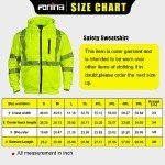 High Visibility Reflective Hoodie for Men