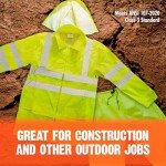 Hi-Vis Waterproof Rain Suit for All Ages