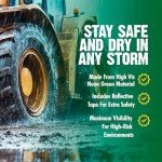 Hi-Vis Waterproof Rain Suit for All Ages