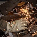Durable Leather Work Gloves for Outdoor Tasks