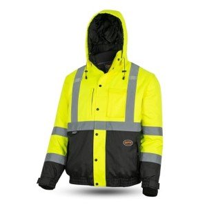 Men's 5-in-1 Waterproof Hi-Vis Safety Jacket