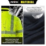 FONIRRA Waterproof Hi-Vis Safety Jacket for Men