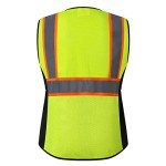 Women’s Hi-Vis Reflective Safety Vest with Pockets