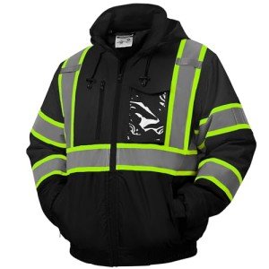 High Visibility Reflective Waterproof Safety Jacket