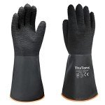 ThxToms Heavy Duty Chemical Resistant Rubber Gloves