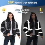 High Visibility Waterproof Safety Jacket for All