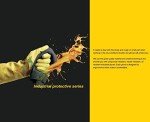 Pomex Natural Latex Chemical Resistant Work Gloves