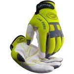 Hi-Vis Goat Grain Leather Multi-Activity Gloves