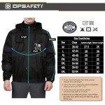 High-Visibility Waterproof Safety Jacket for Men
