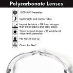 12 Pack ANSI Z87+ Safety Glasses with UV Protection